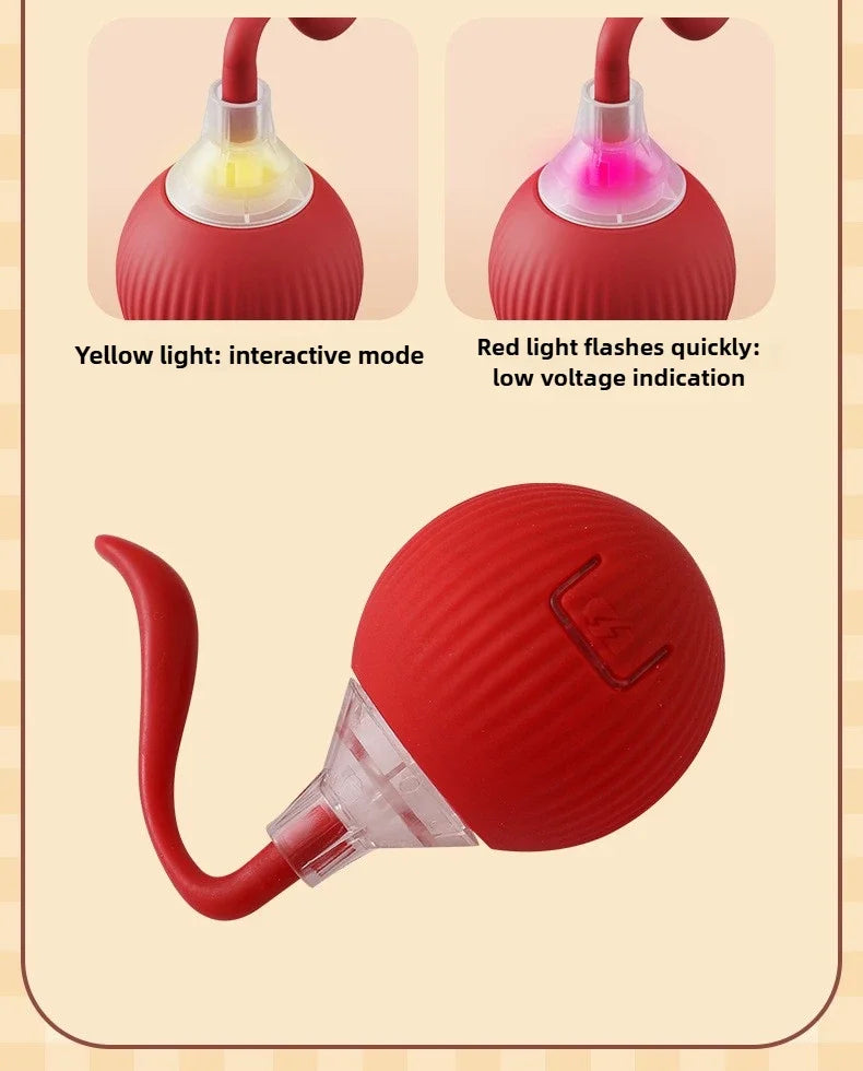 Interactive Self-Moving Cat Ball Toy